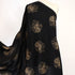 'Emery' ~ Black Embroidered Linen Viscose *Last Piece 3.4m